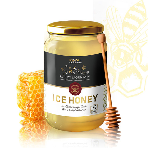 로얄캐네디언 로키 석청 아이스허니 1kg 천연꿀 꿀 캐나다